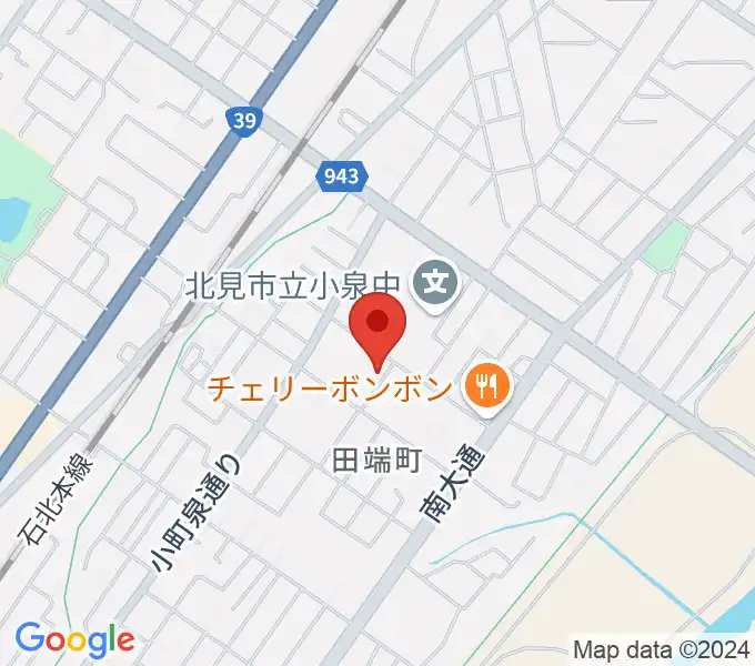 Yuary Guitarsの地図