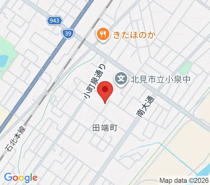 Yuary Guitarsの地図