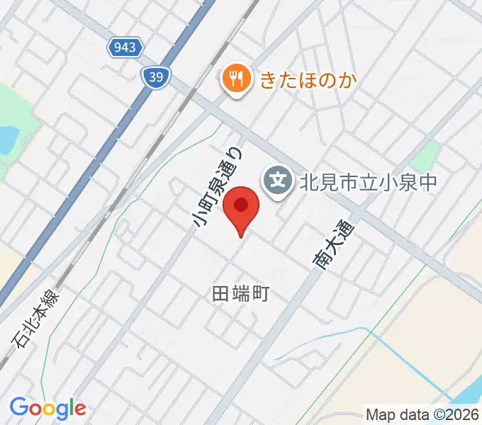 Yuary Guitarsの地図
