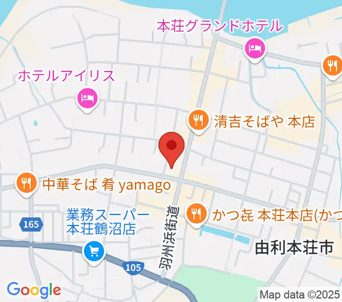 コンノ楽器の地図