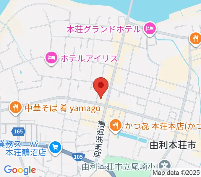 コンノ楽器の地図