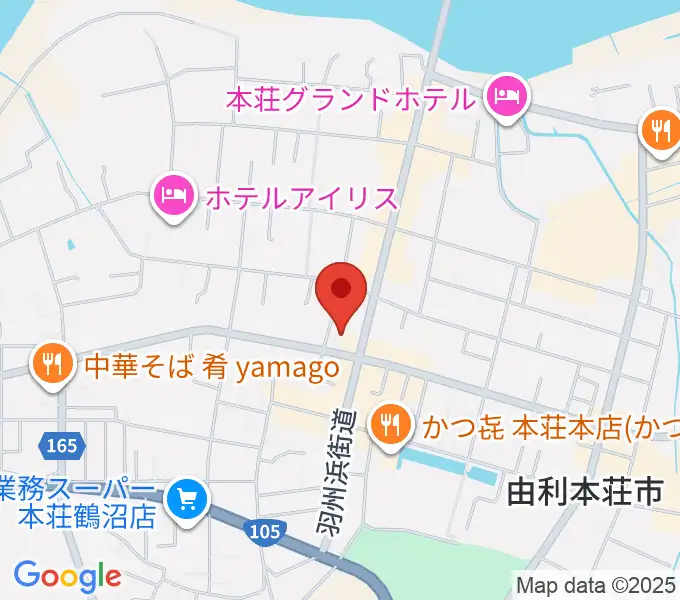 コンノ楽器の地図