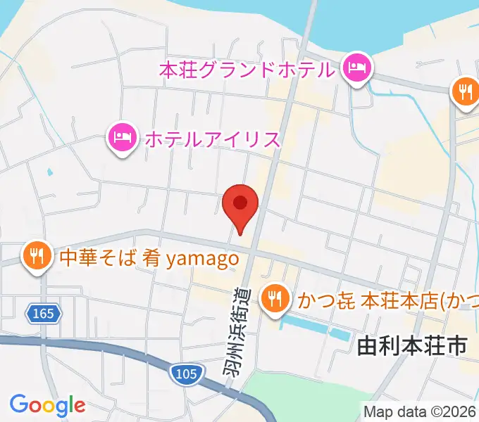 コンノ楽器の地図