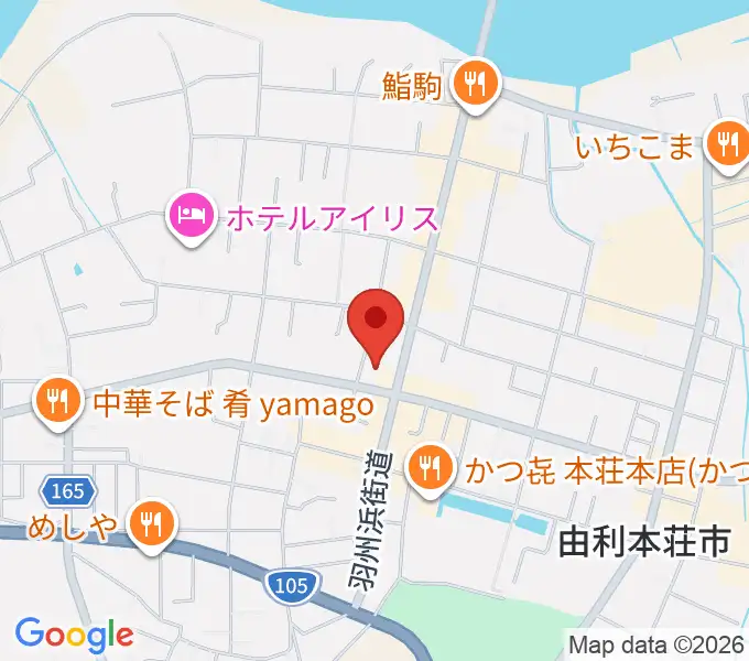 コンノ楽器の地図