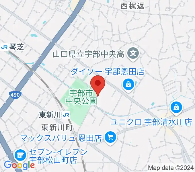 イトオ楽器店の地図