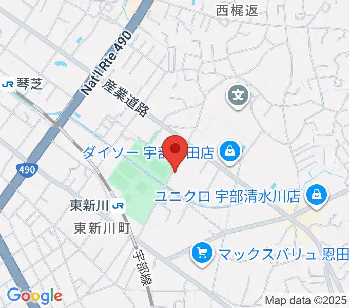 イトオ楽器店の地図