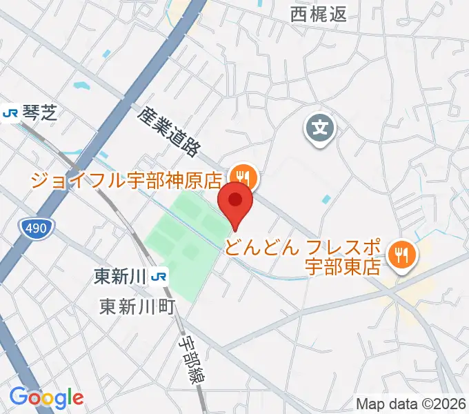 イトオ楽器店の地図