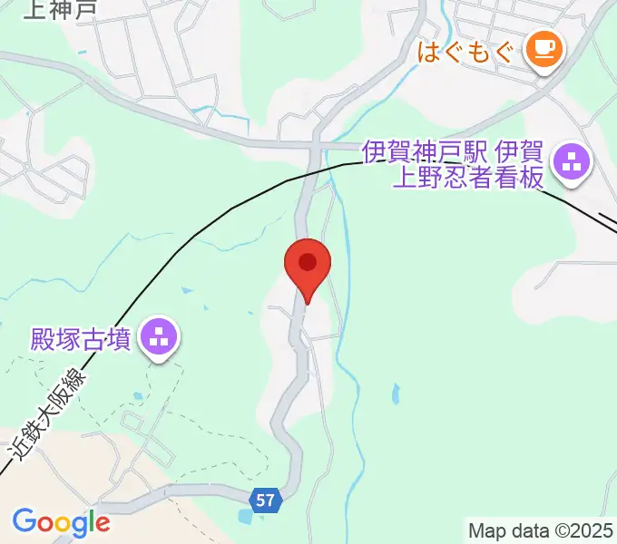 志田工房の地図