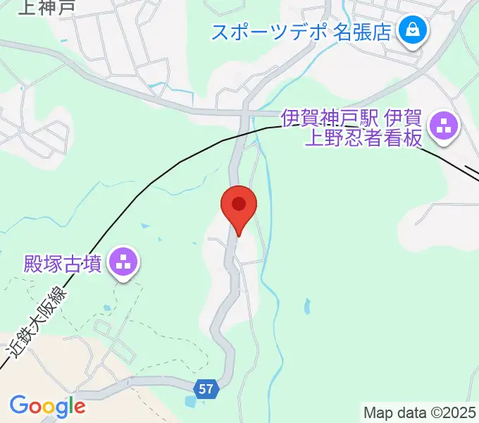 志田工房の地図