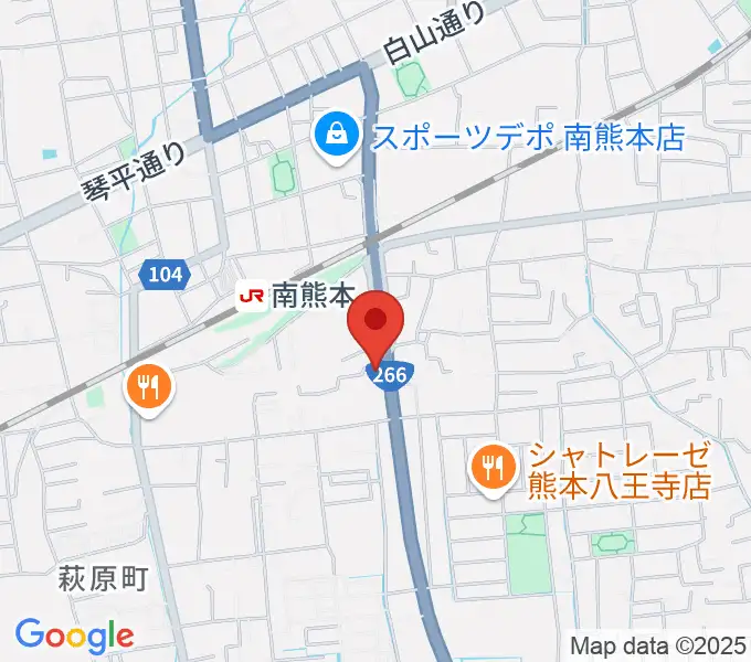 ギターフリークの地図