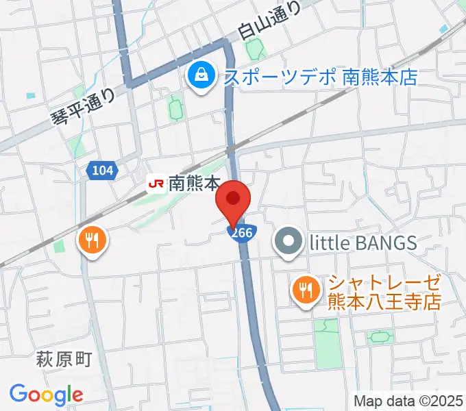 ギターフリークの地図