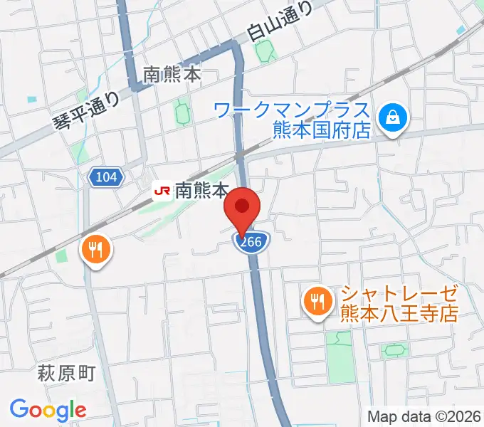 ギターフリークの地図