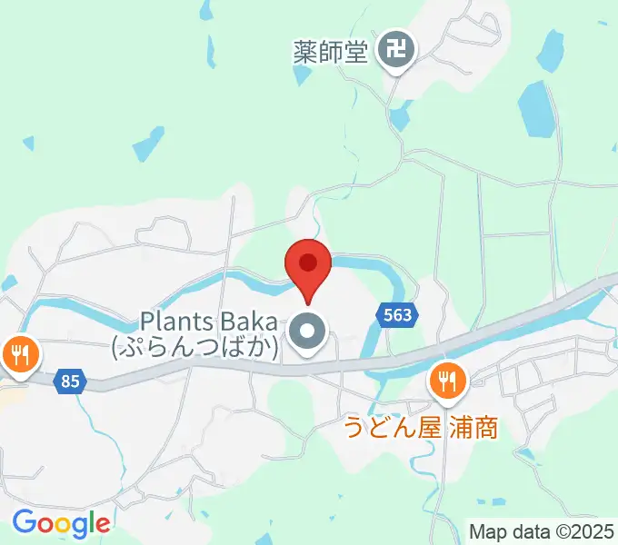 管楽器のメンテナンスショップHATADAの地図