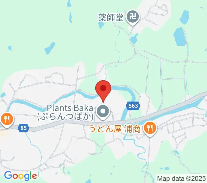 管楽器のメンテナンスショップHATADAの地図