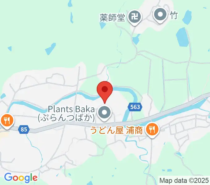 管楽器のメンテナンスショップHATADAの地図