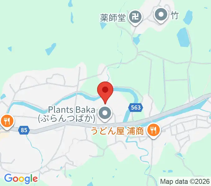 管楽器のメンテナンスショップHATADAの地図