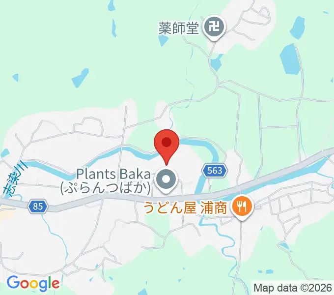 管楽器のメンテナンスショップHATADAの地図