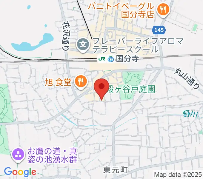 宮地楽器 国分寺センターの地図