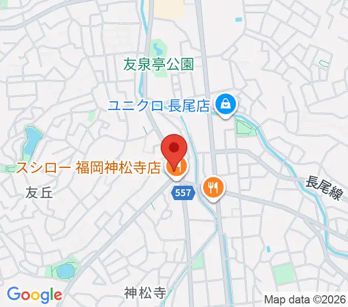 音楽教室トップ・シャイニングの地図