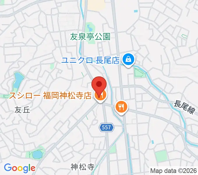 音楽教室トップ・シャイニングの地図