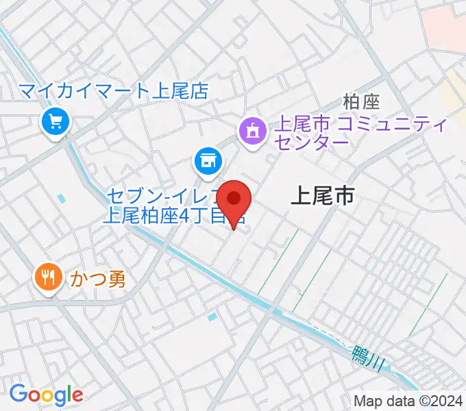 サウンドトラベルの地図