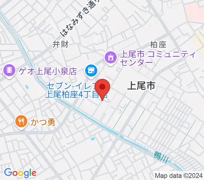 サウンドトラベルの地図