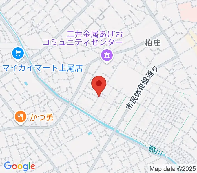 サウンドトラベルの地図