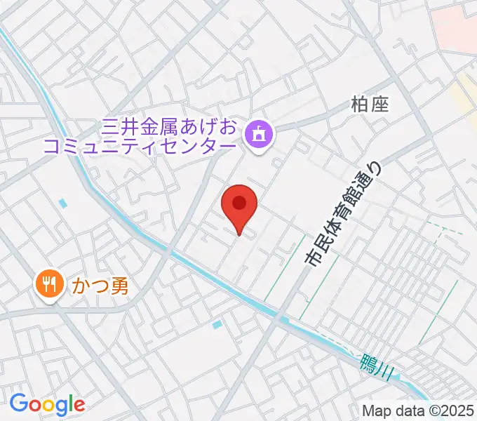 サウンドトラベルの地図