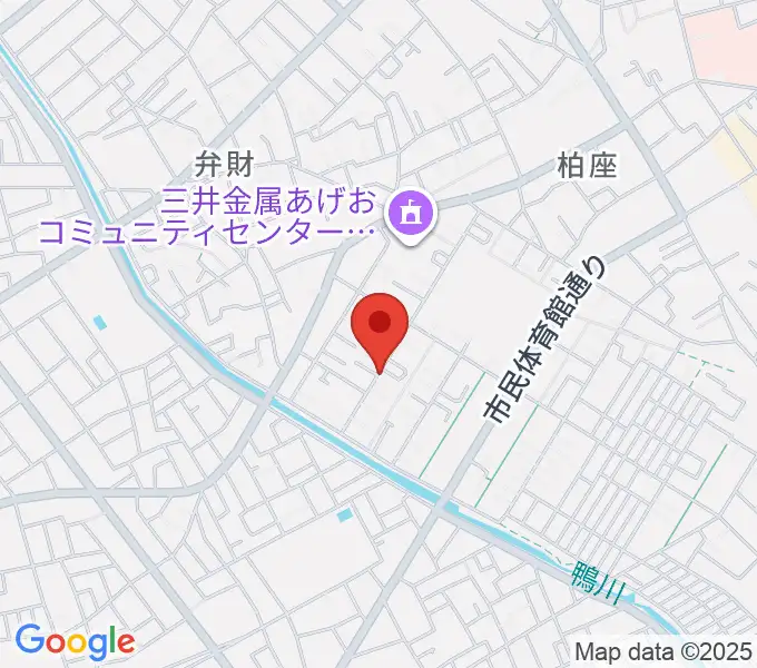サウンドトラベルの地図