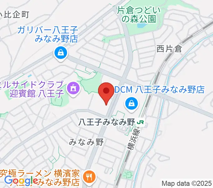 宮地楽器 八王子みなみ野センターの地図