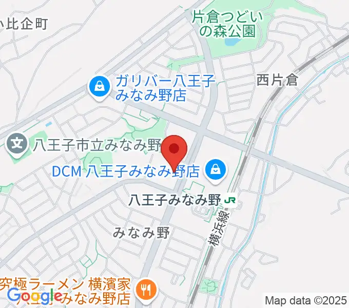 宮地楽器 八王子みなみ野センターの地図