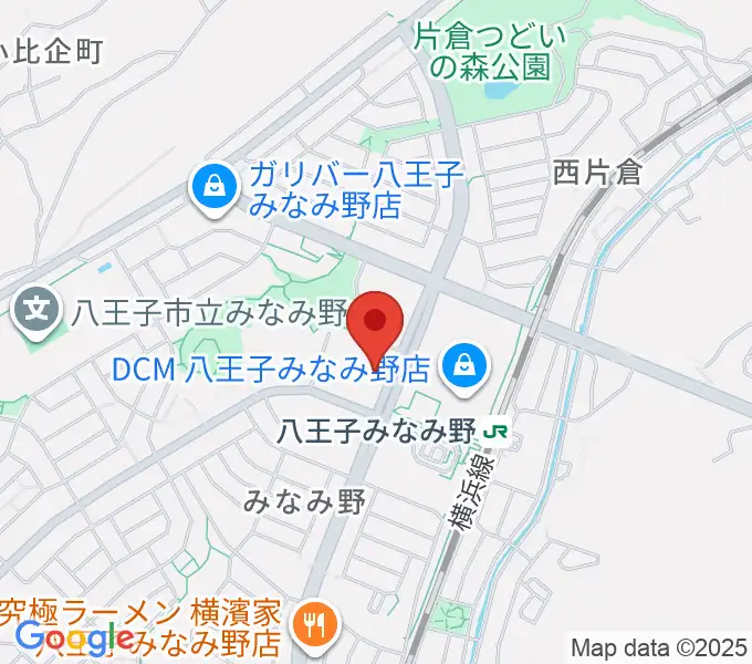 宮地楽器 八王子みなみ野センターの地図