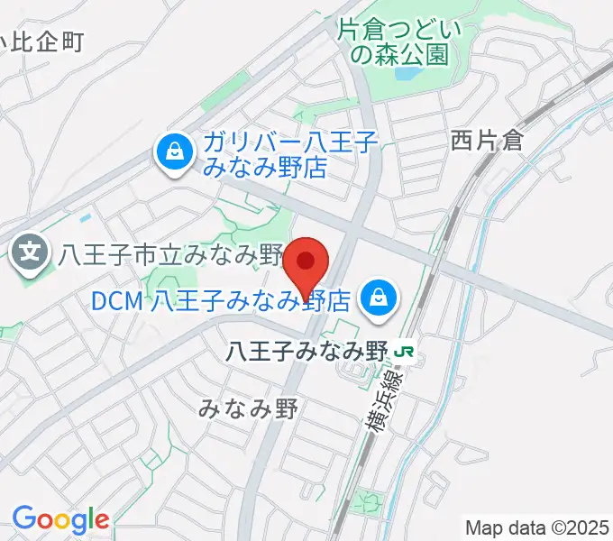 宮地楽器 八王子みなみ野センターの地図
