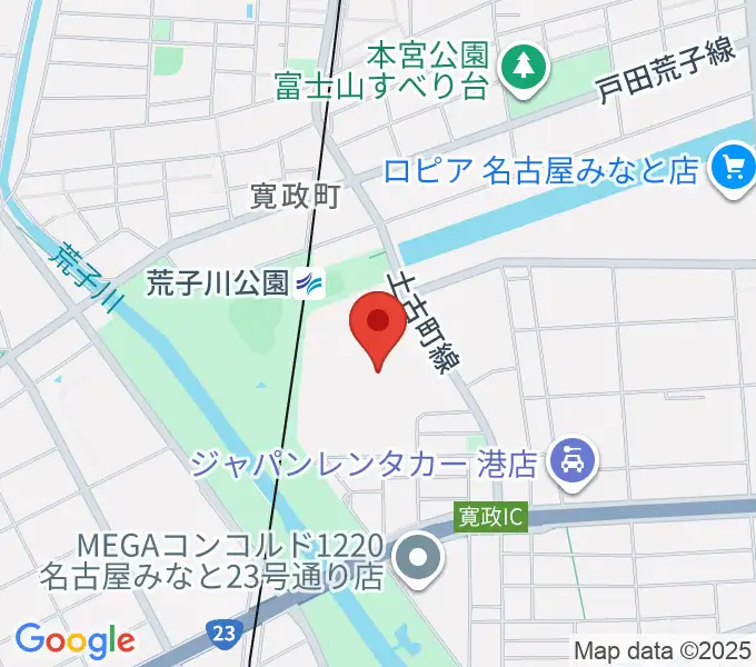 島村楽器 イオンモール名古屋みなと店の地図