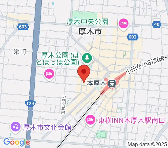 メロディ会の地図