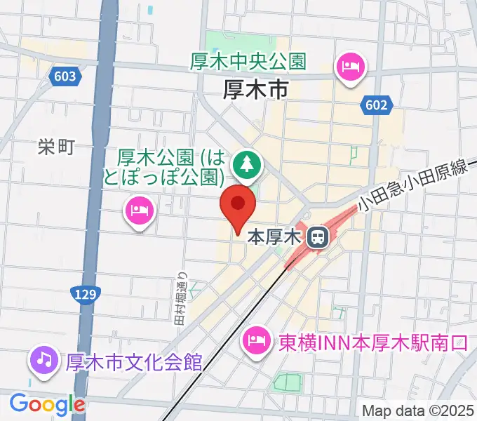 メロディ会の地図