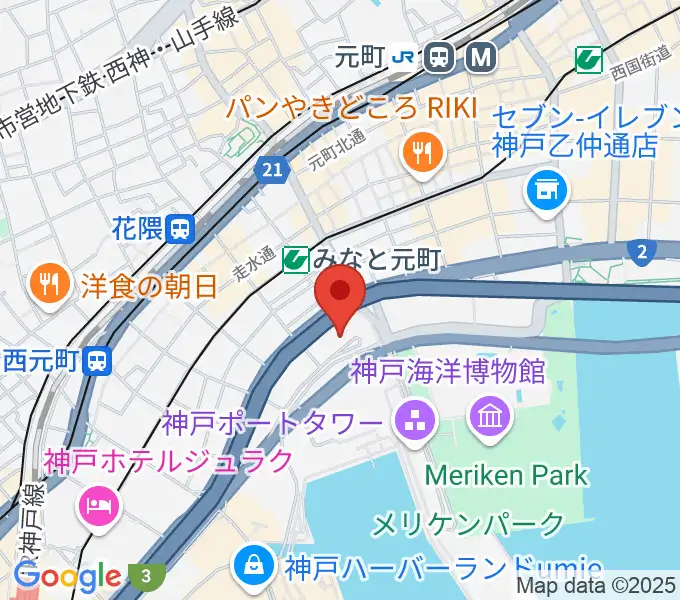 HATOBA MUSIC SCHOOL A&D MUSICの地図