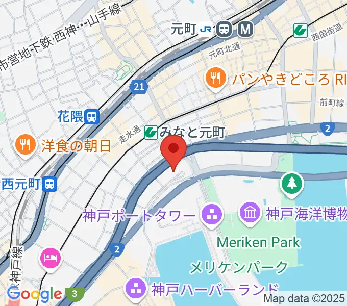 HATOBA MUSIC SCHOOL A&D MUSICの地図
