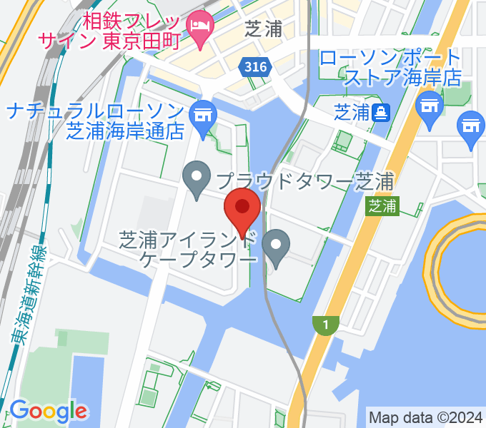 東京ジャズ音楽教室の場所