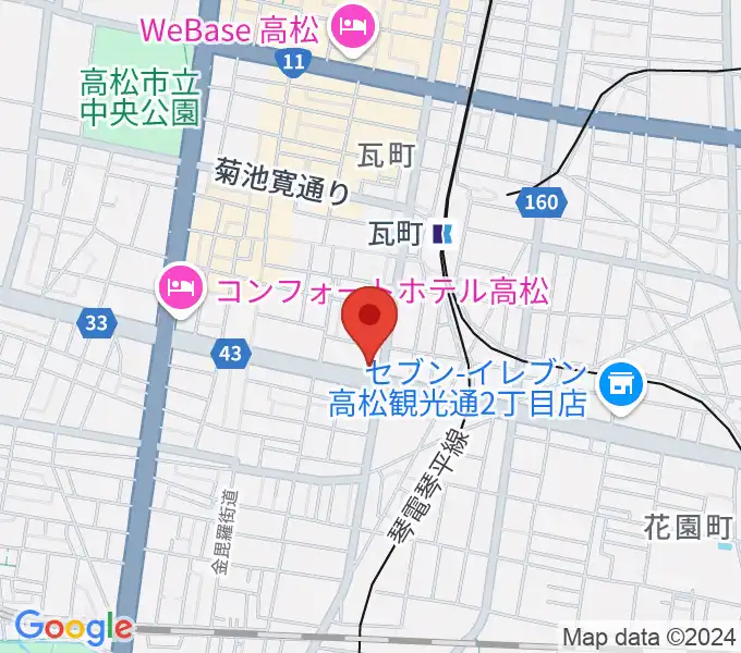 studio SUMUSの地図