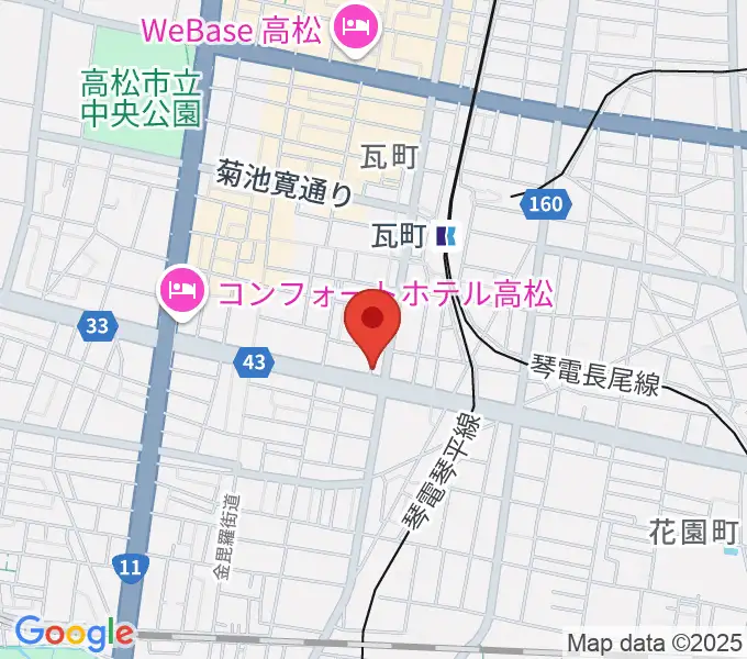 studio SUMUSの地図