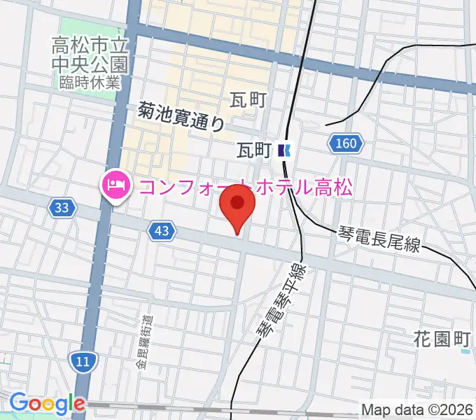 studio SUMUSの地図