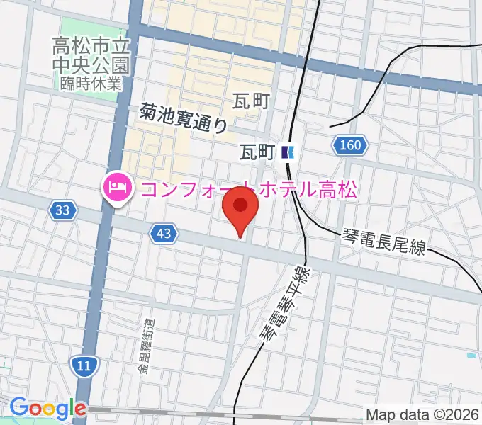 studio SUMUSの地図