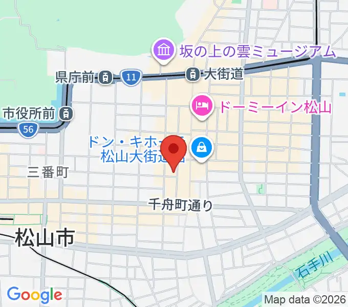 スタジオ OWLの地図