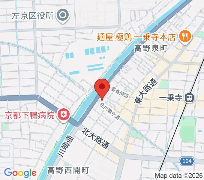 ギターランド フルアップの地図