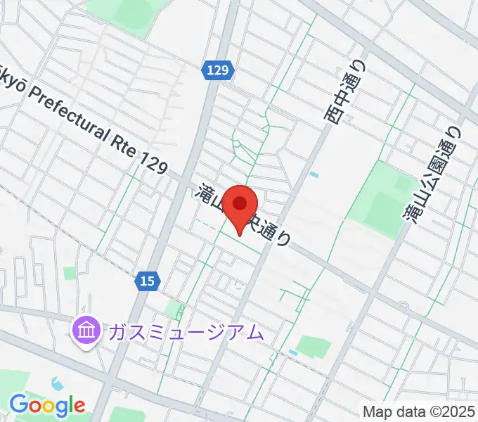 宮地楽器 滝山センターの地図
