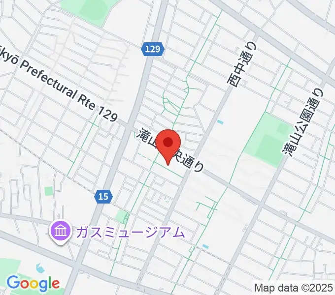 宮地楽器 滝山センターの地図