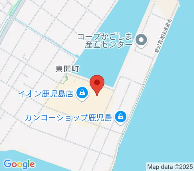 7thCODEイオンモール鹿児島店の地図