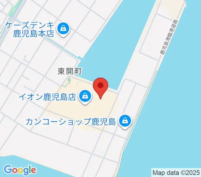 7thCODEイオンモール鹿児島店の地図