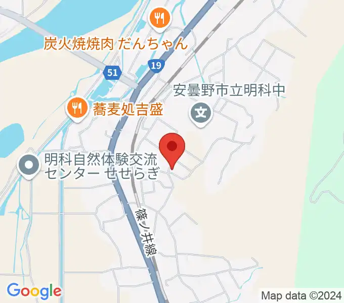 ミュージックストーンの地図